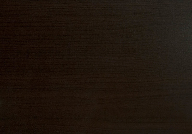 Table d’appoint espresso, noire et en métal