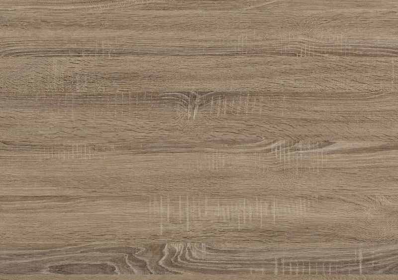 Table d’appoint d’apparence bois taupe foncé