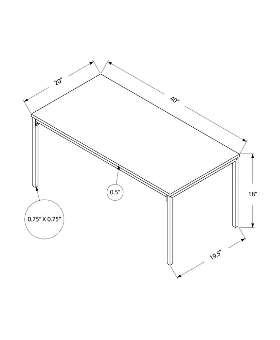 Table à café en métal noir