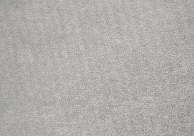 Table de nuit en velours gris clair