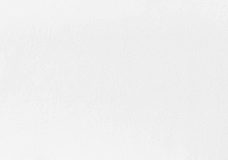 Lit simple d'apparence cuir blanc