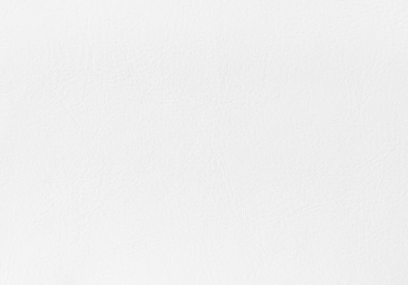 Tête de lit d’apparence cuir blanc pour lit double