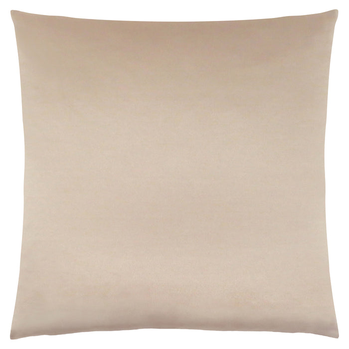 Coussin 1 pièce doré satiné