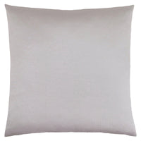 Coussin 1 pièce argenté satiné