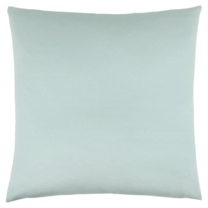 Coussin 1 pièce menthe satiné