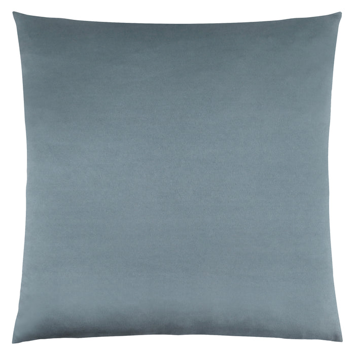 Coussin 1 pièce bleu pâle satiné