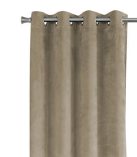Rideau assombrissant 2 pièces beige - 52 po x 95 po