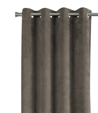 Rideau assombrissant 2 pièces taupe - 52 po x 84 po