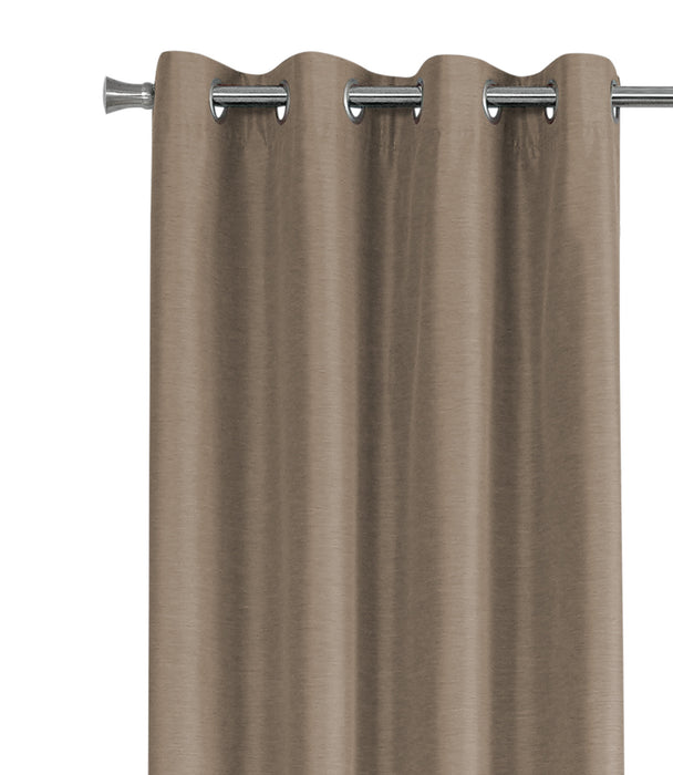 Rideau coupe-lumière 2 pièces brun - 52 po x 95 po