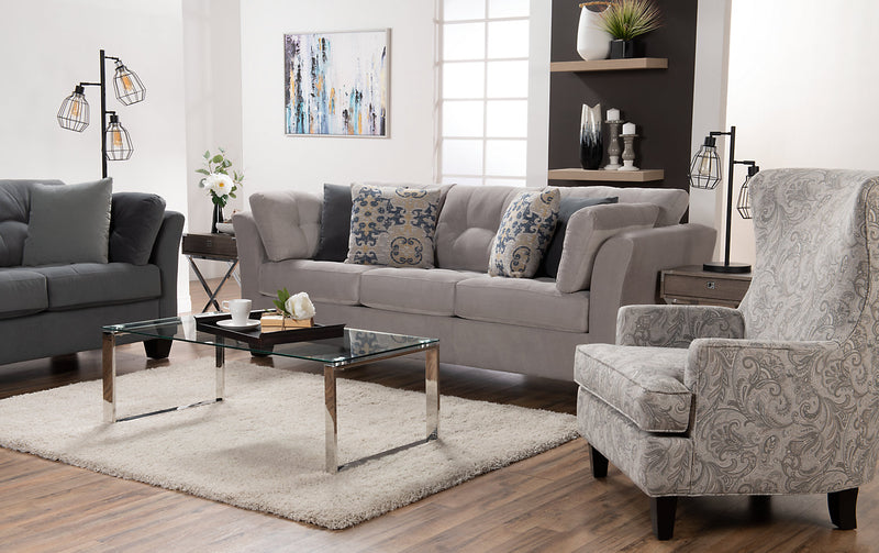 Lampe à pied Jaxon industrielle de 60 po noir mat à 3 ampoules avec grillage métallique