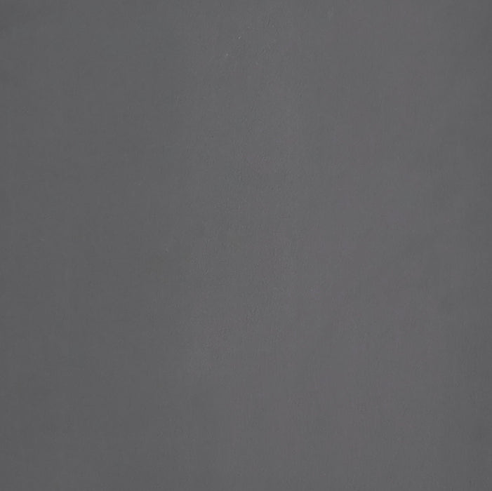 Chaise de salle à manger Jaye en tissu de cuir végétalien et en métal - grise