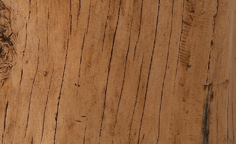 Table d'appoint Jordy de 15 po en imitation de bois - naturelle