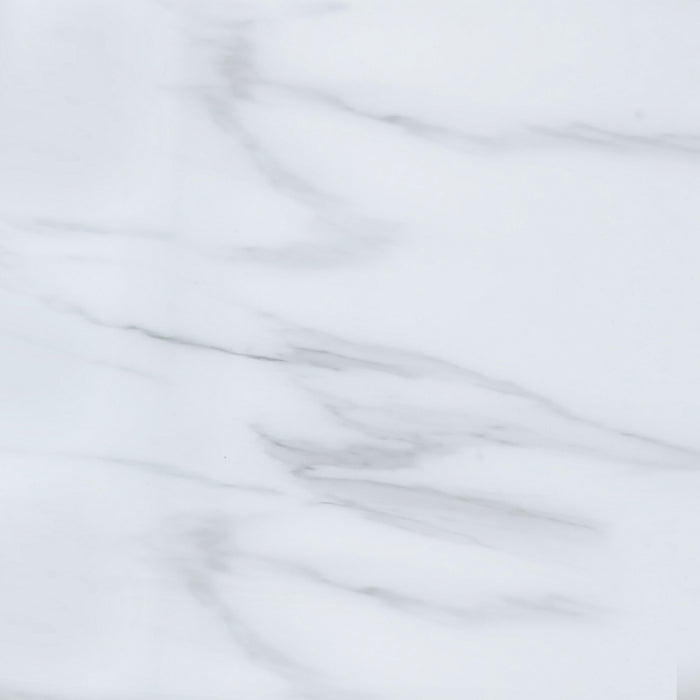Tables à café gigognes rondes somptueuses Josie de 36 po avec dessus en verre - imitation de marbre gris avec pattes en métal