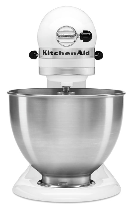 Batteur sur socle à tête inclinable KitchenAid de série ClassicMD de 4,5 pintes - K45SSWH