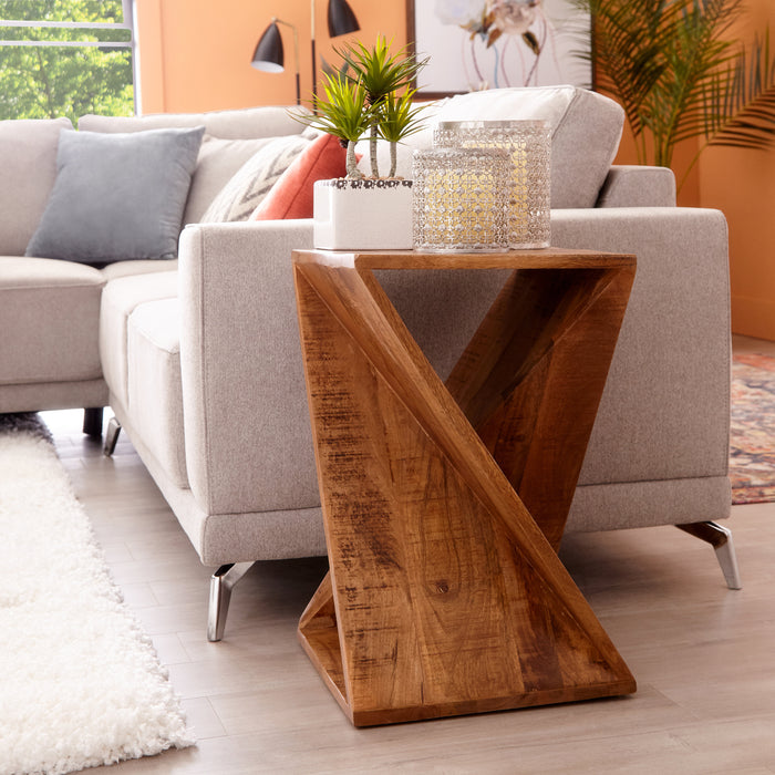 Table d'appoint Kelso de 16 po - naturelle
