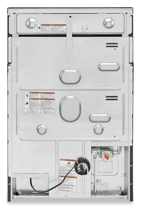 Cuisinière à gaz KitchenAid de 6 pi³ avec autonettoyage et four double - acier inoxydable noir avec fini PrintShieldMC - KFGD500EBS