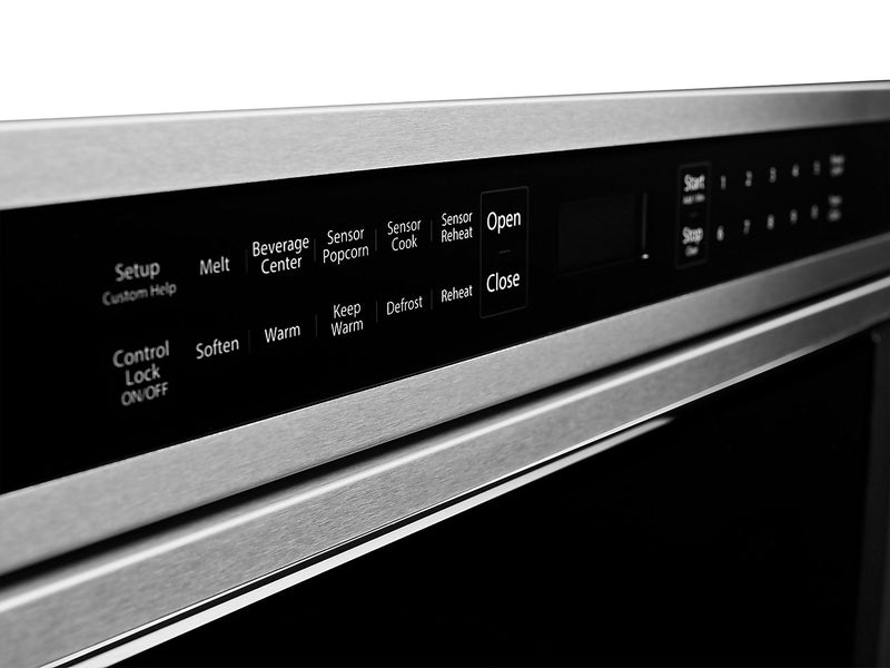Four à micro-ondes encastré KitchenAid de 1,2 pi³ avec cuisson à 950 W - acier inoxydable - KMBD104GSS