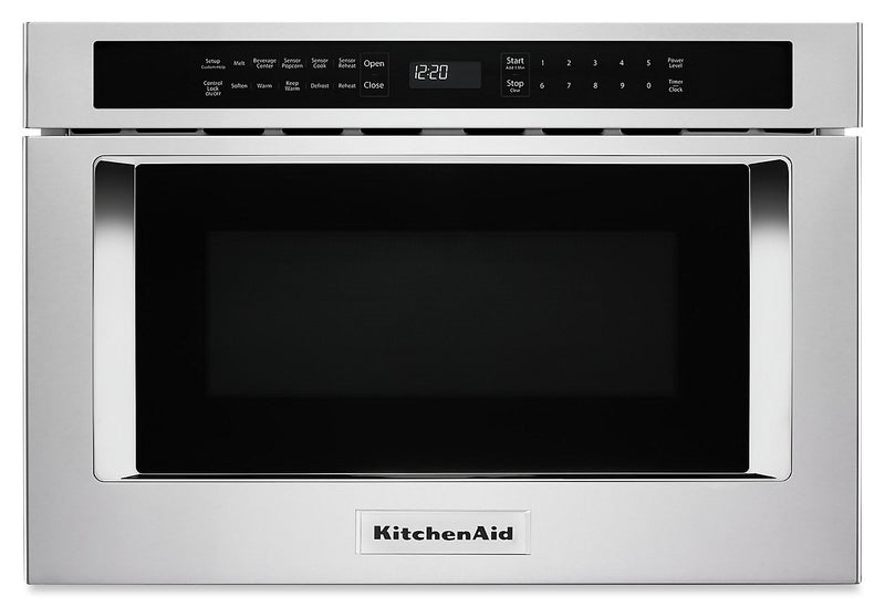 Four à micro-ondes encastré KitchenAid de 1,2 pi³ avec cuisson à 950 W - acier inoxydable - KMBD104GSS