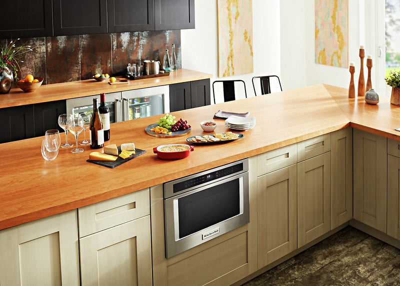 Four à micro-ondes encastré KitchenAid de 1,2 pi³ avec cuisson à 950 W - acier inoxydable - KMBD104GSS