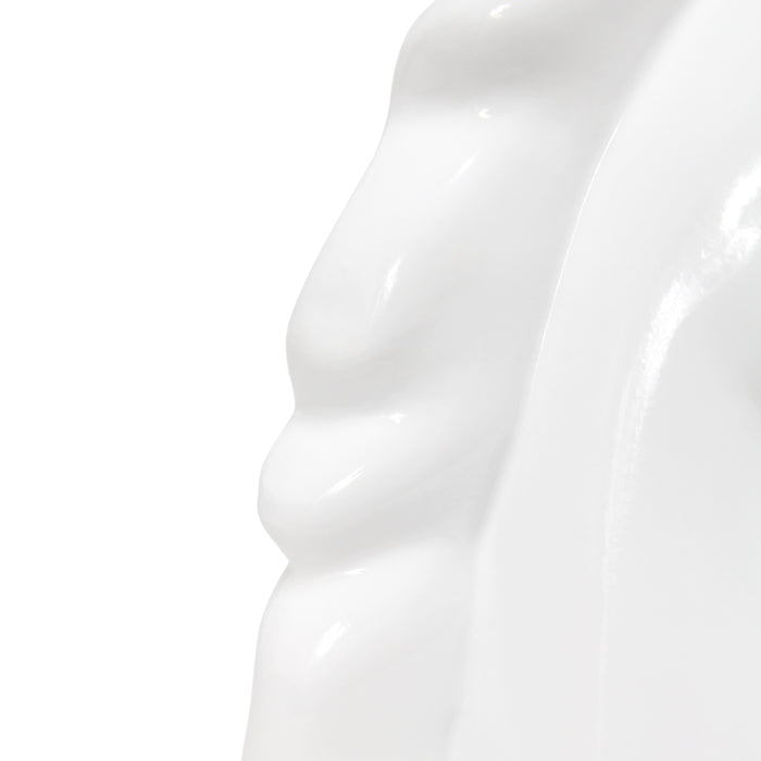 Lampe de table Simple Designs licorne brillante dorée et blanche