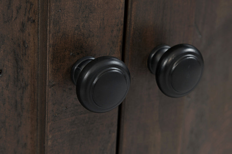 Meuble pour téléviseur rustique Madison de 60 po avec rangement et système de gestion des câbles pour téléviseurs jusqu’à 65 po - brun