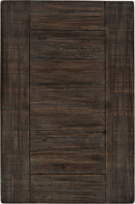 Table de fauteuil rustique Madison de 16 po avec rangement - bois blanc