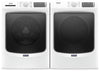 Laveuse frontale 5,5 pi3 avec Extra Power et sécheuse électrique vapeur 7,3 pi³ Maytag - blance