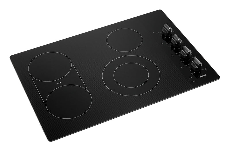 Surface de cuisson électrique Maytag de 30 po à 4 éléments - noire - MEC8830HB