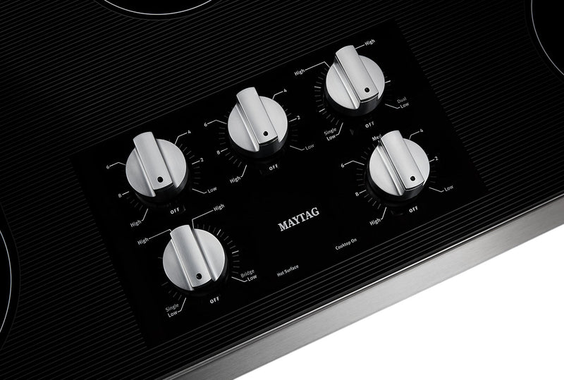 Surface de cuisson électrique Maytag de 36 po à 5 éléments - acier inoxydable - MEC8836HS