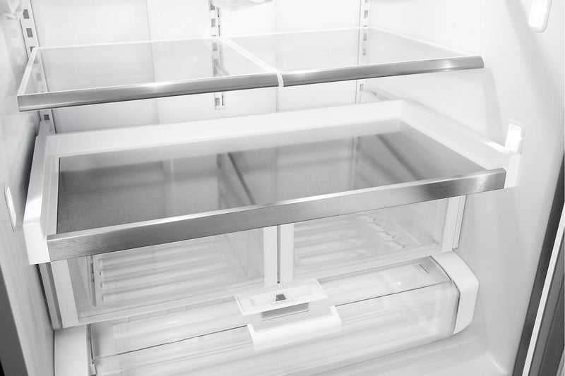 Réfrigérateur Maytag de 27 pi³ et de 36 po à portes françaises - acier inoxydable résistant aux traces de doigts - MFT2772HEZ