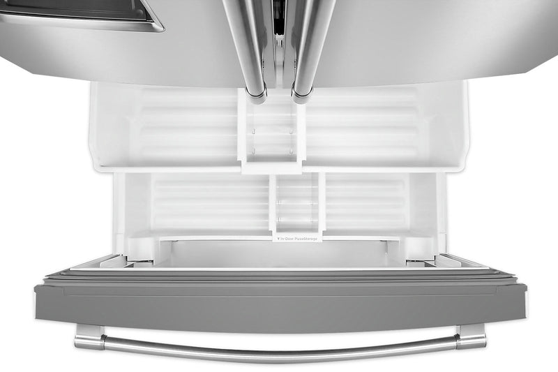 Réfrigérateur Maytag de 27 pi³ et de 36 po à portes françaises - acier inoxydable résistant aux traces de doigts - MFT2772HEZ