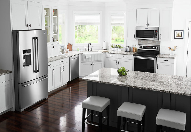 Réfrigérateur Maytag de 27 pi³ et de 36 po à portes françaises - acier inoxydable résistant aux traces de doigts - MFT2772HEZ