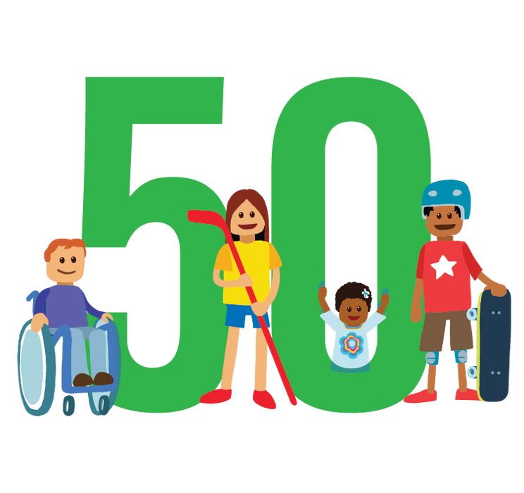 Merci pour votre généreux don de 50,00 $ au réseau Children's Miracle NetworkMD