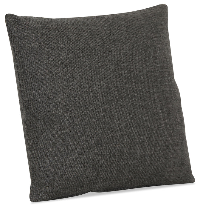 Coussin décoratif  en tissu d'apparence lin - Cabo graphite