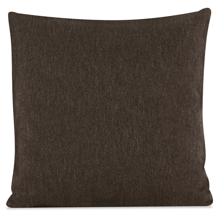 Coussin décoratif  en chenille - Milo espresso