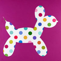Œuvre d’art murale Giant Art « Dottie » 72 x 72