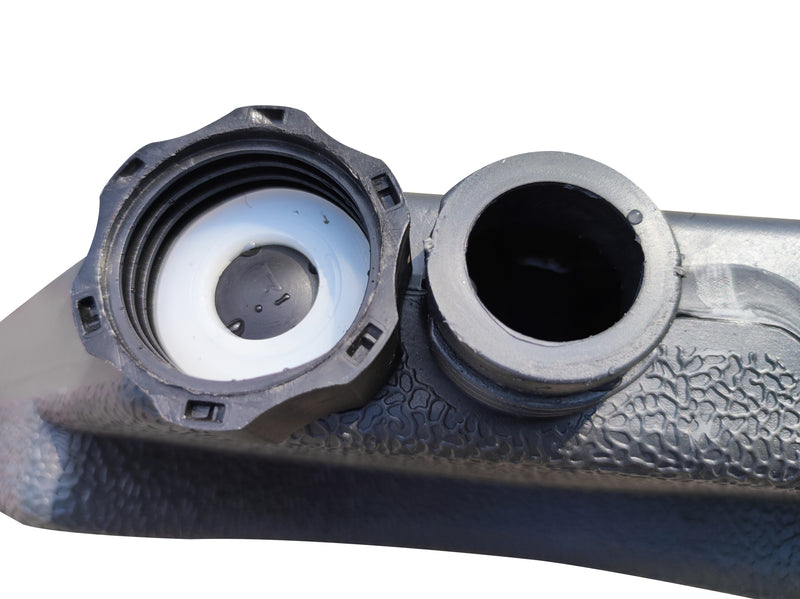 Parasol Shanghai pour la terrasse avec base 4 pièces - turquoise