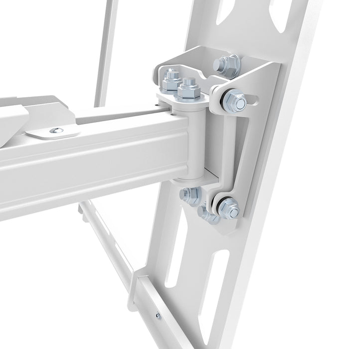 Support mural Kanto PDX650 entièrement articulé pour téléviseurs de 37 po à 75 po - blanc