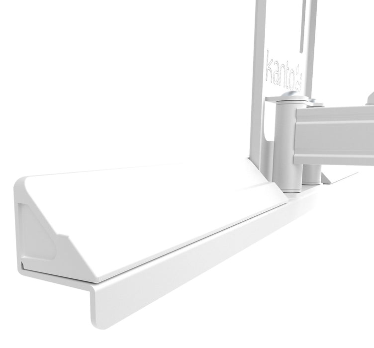 Support mural Kanto PDX650 entièrement articulé pour téléviseurs de 37 po à 75 po - blanc