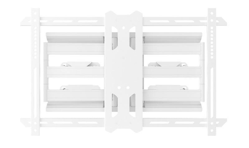 Support mural Kanto PDX650 entièrement articulé pour téléviseurs de 37 po à 75 po - blanc