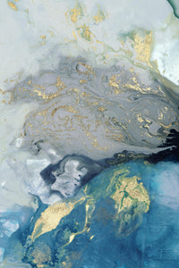 Œuvre d’art murale Giant Art « Ocean Splash I » 84 x 54