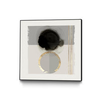 Œuvre d'art murale sur toile encadrée noire « Dream Life Inspired Ii » 20 x 20