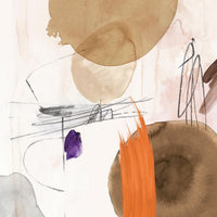 Œuvre d’art murale Giant Art « Velvet At Dusk Ii » 54 x 54