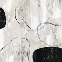 Œuvre d’art murale Giant Art « Falling Stones » 54 x 54