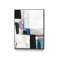 Œuvre d'art murale sur toile encadrée noire « Sky Energy Ii » 18 x 24