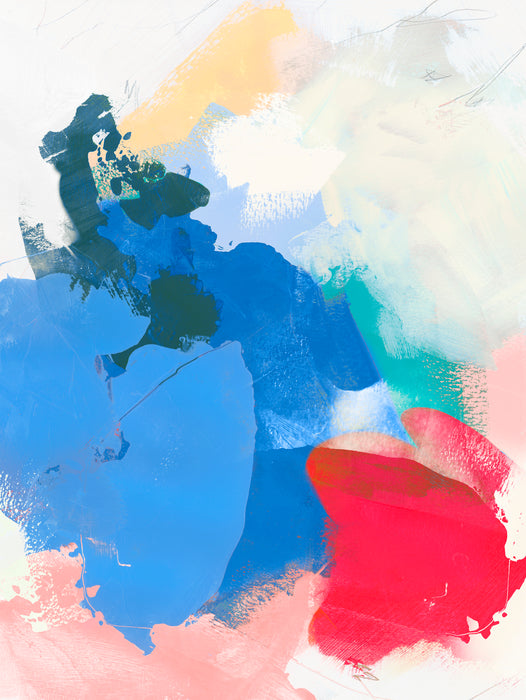 Œuvre d’art murale Giant Art « Sweet Poetry I » 72 x 54
