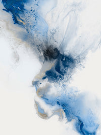 Œuvre d’art murale Giant Art « Watercolour Blue I » 72 x 54