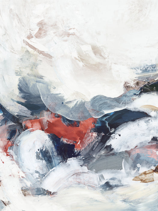 Œuvre d’art murale Giant Art « Drifting Together » 72 x 54