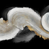 Œuvre d’art murale Giant Art « White Swirls » 54 x 54