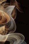 Œuvre d’art murale Giant Art « Smokey Lines » 84 x 54